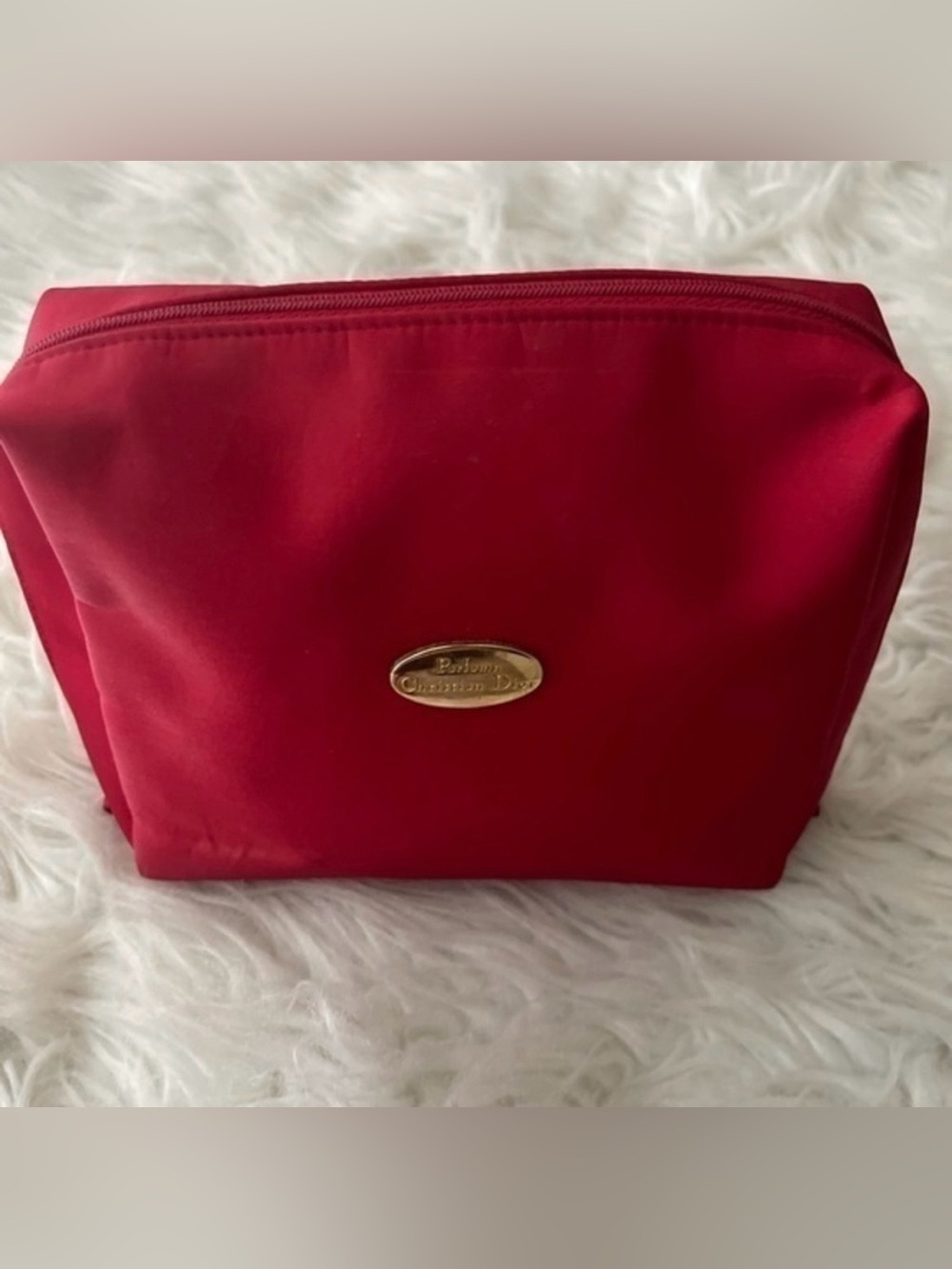 Christian Dior cosmetic bag